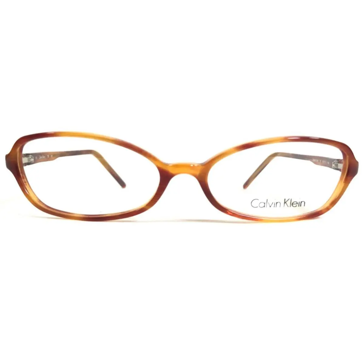 Calvin Klein Petite Eyeglasses Frames 760 088 Brown Havana Tortoise 50-15-130