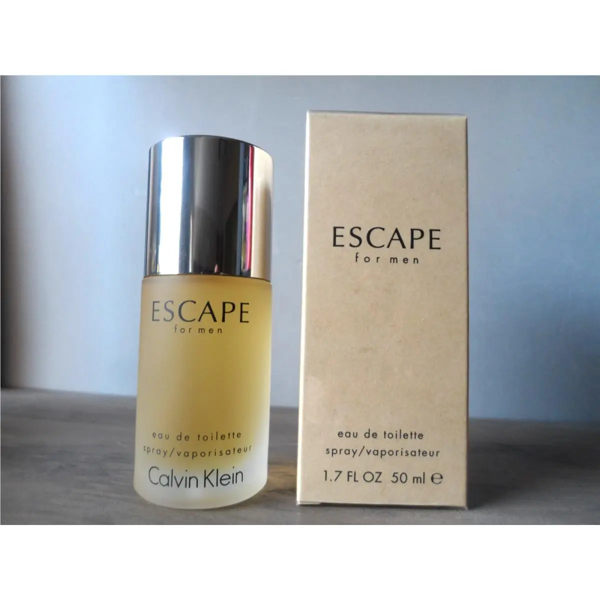 Vintage Escape Fpr Men Edt Spray 1.7 oz / 50 ml Calvin Klein Cosmetics France