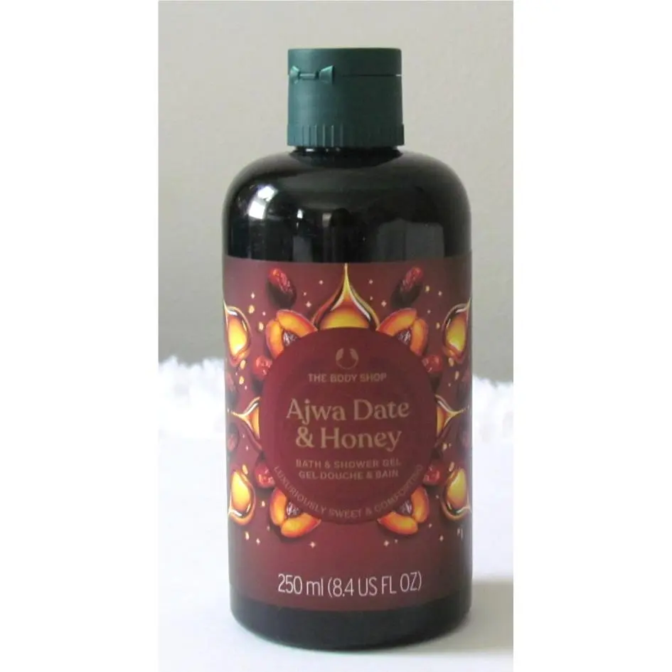 The Body Shop Ajwa Date Honey Limited Edition Bath Shower Gel 8.4 Fl. oz