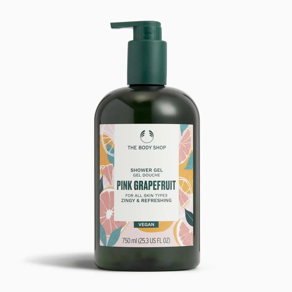 The Body Shop Pink Grapefruit Shower Gel - 25.3 Fl Oz - Refreshing Cruelty-fre