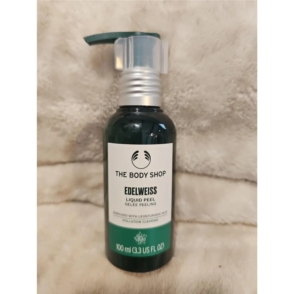The Body Shop Edelweiss Liquid Peel 3.3 oz / 100ml Pollution Clearing - Htf