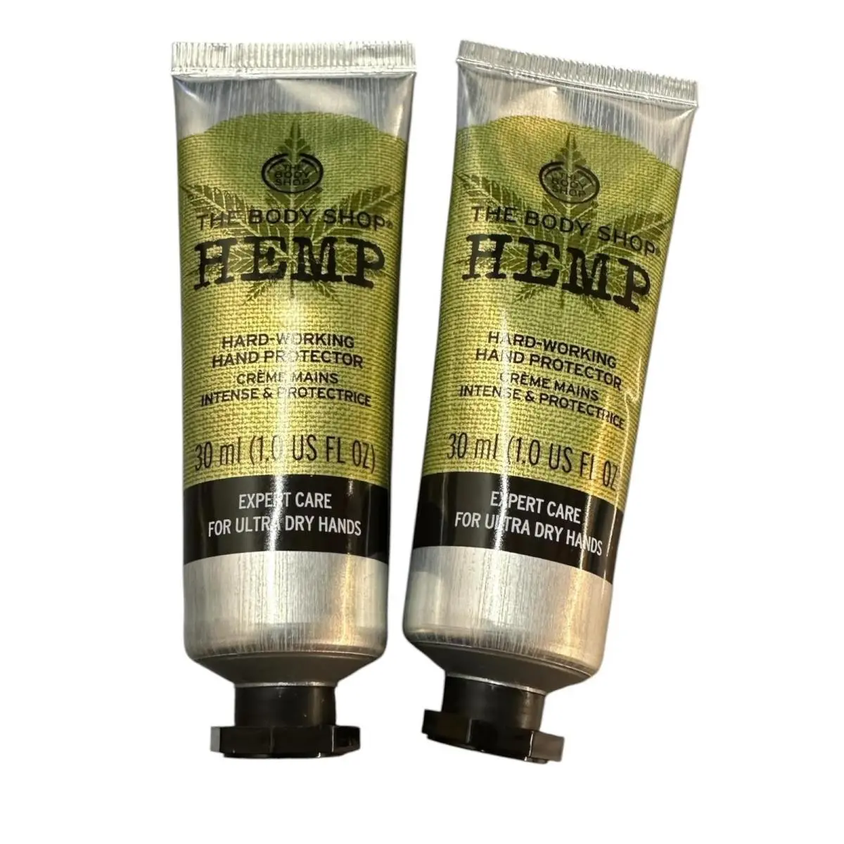 The Body Shop Travel Size Hemp Hand Protector 30ml / 1oz Each 2 Pack -new