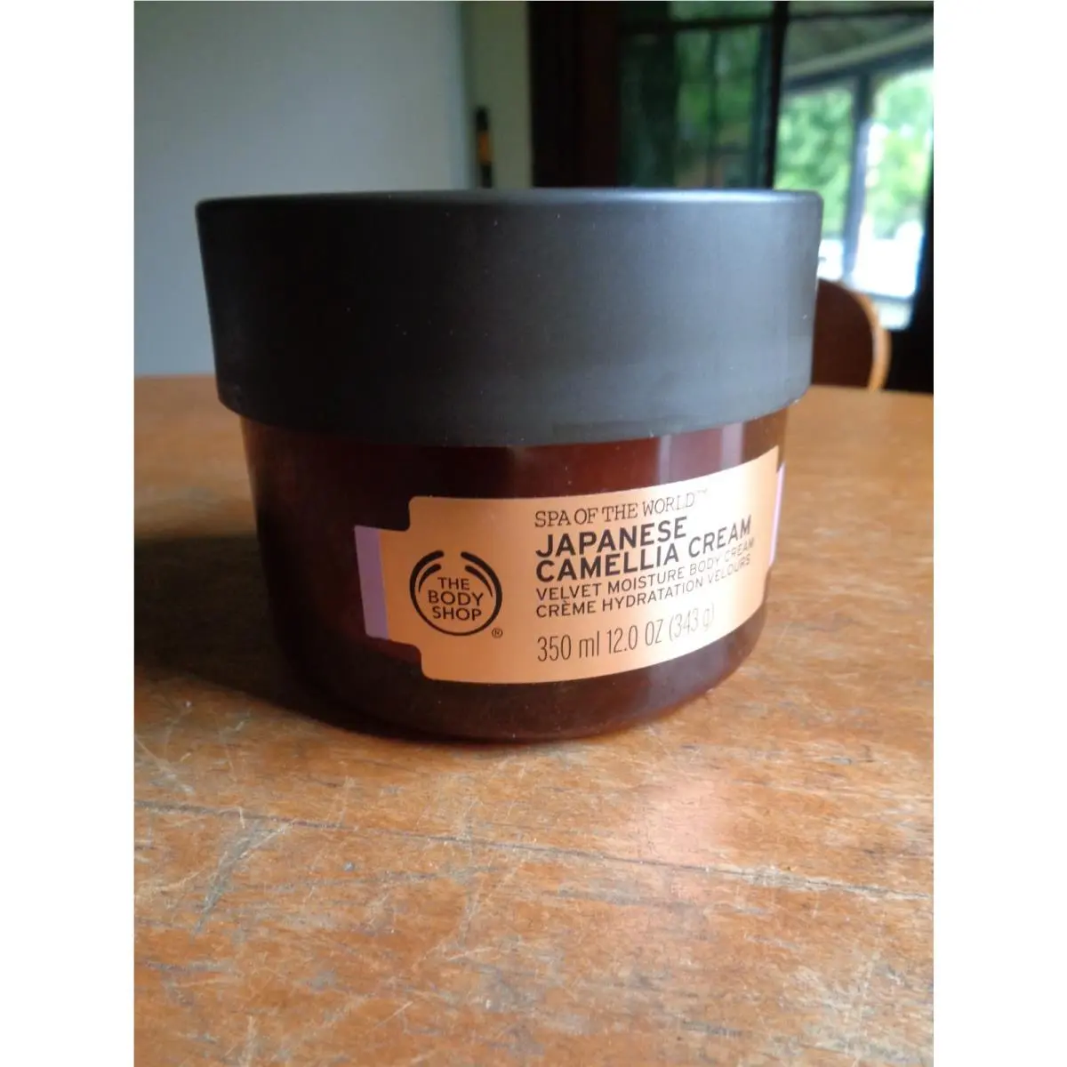 The Body Shop Spa OF The World Japanese Camellia Cream 12.0 oz 350 ml Htf