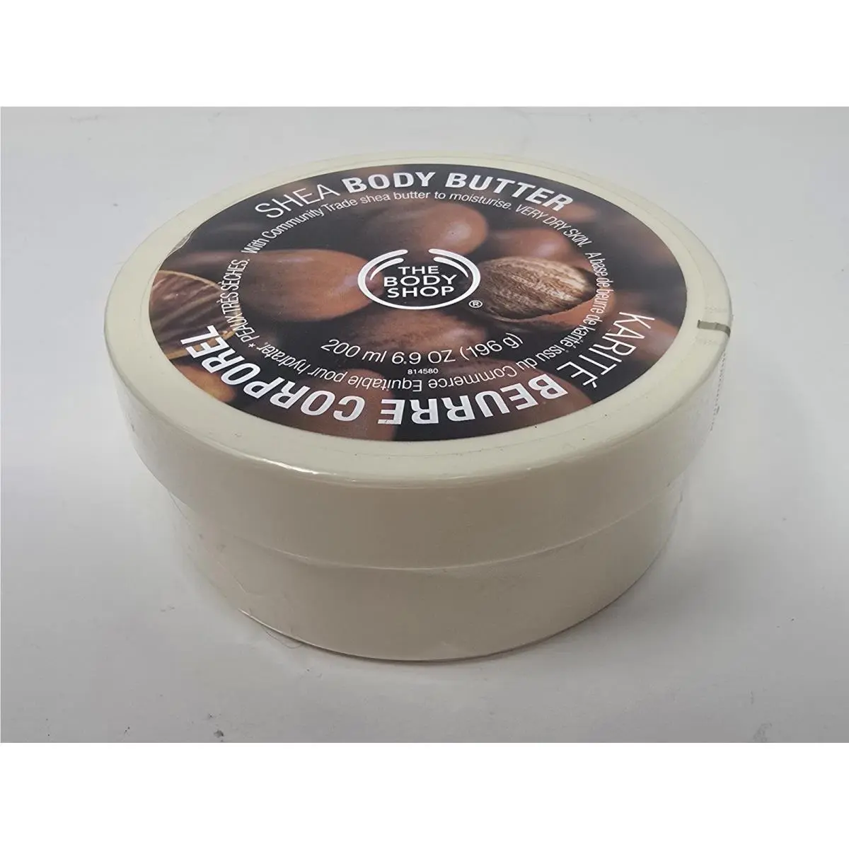The Body Shop Shea Body Butter 6.9 oz For Very Dry Skin Rare - Nos