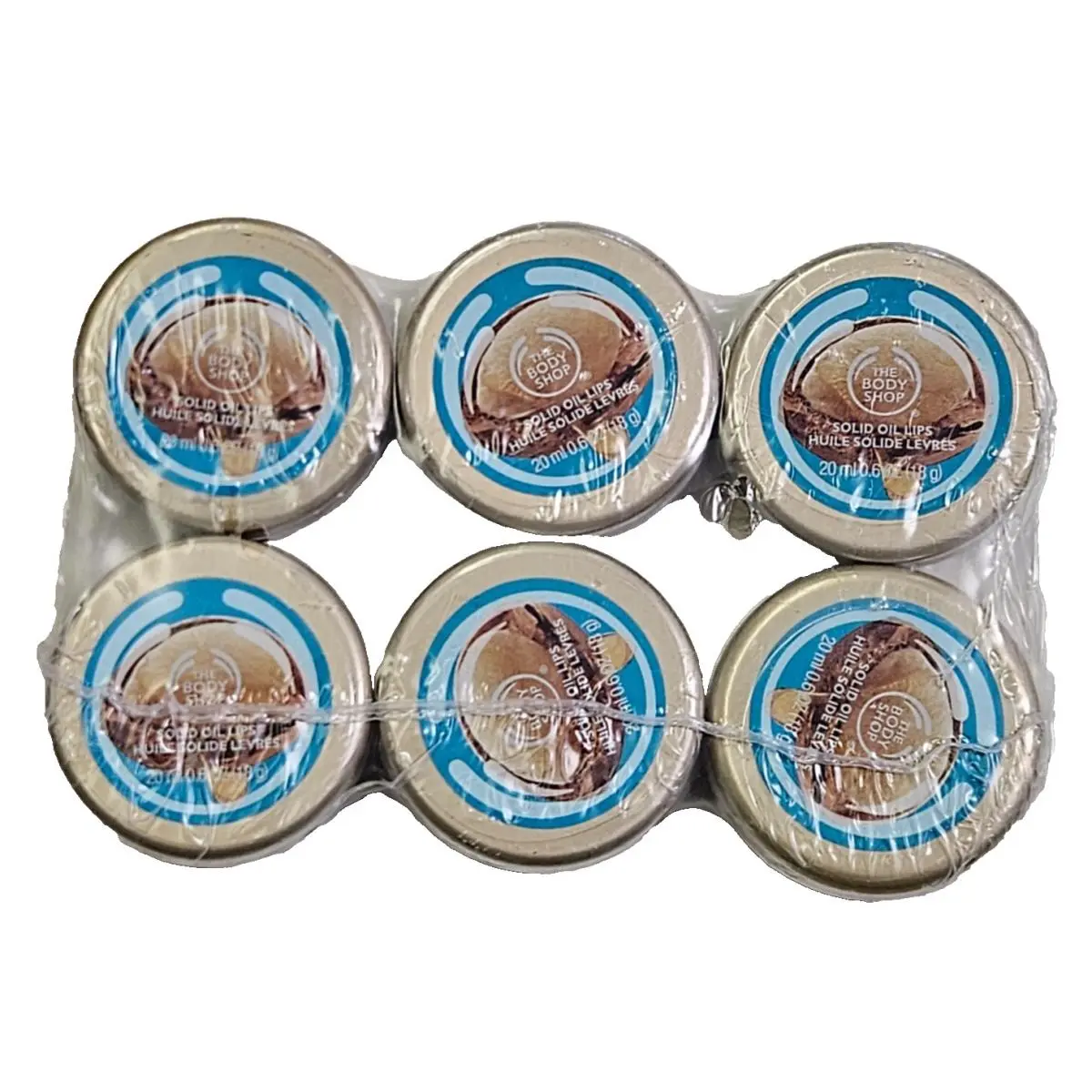 The Body Shop Wild Argan Oil Solid Oil Lips - Lot of 6