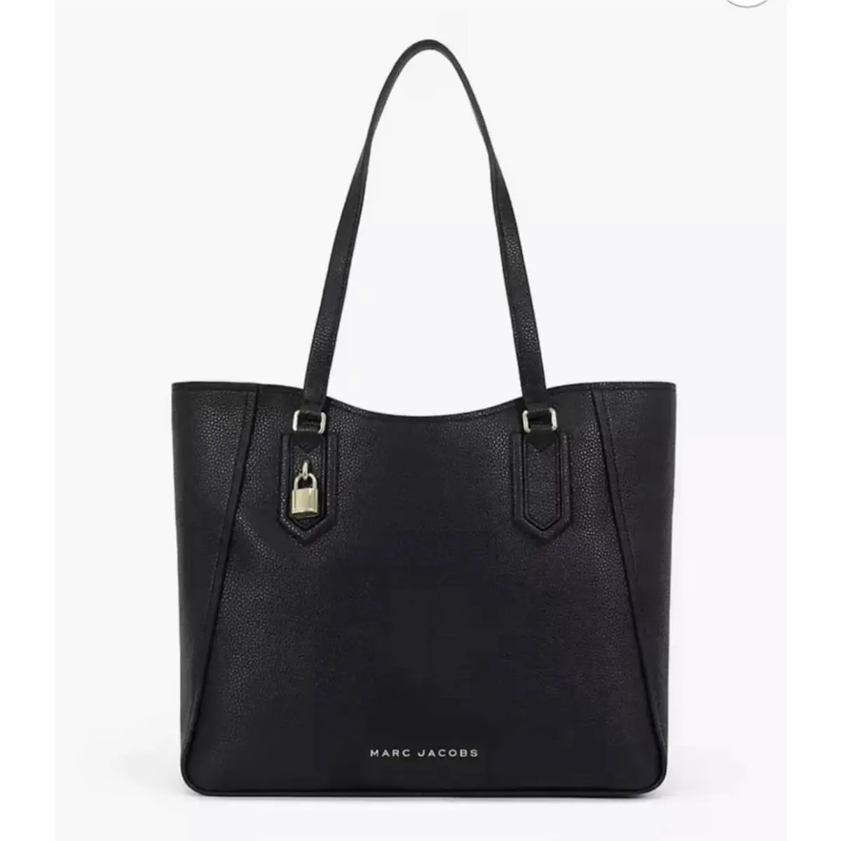 Large Drifter Work Leather Tote Bag In Black by Marc Jacobs
