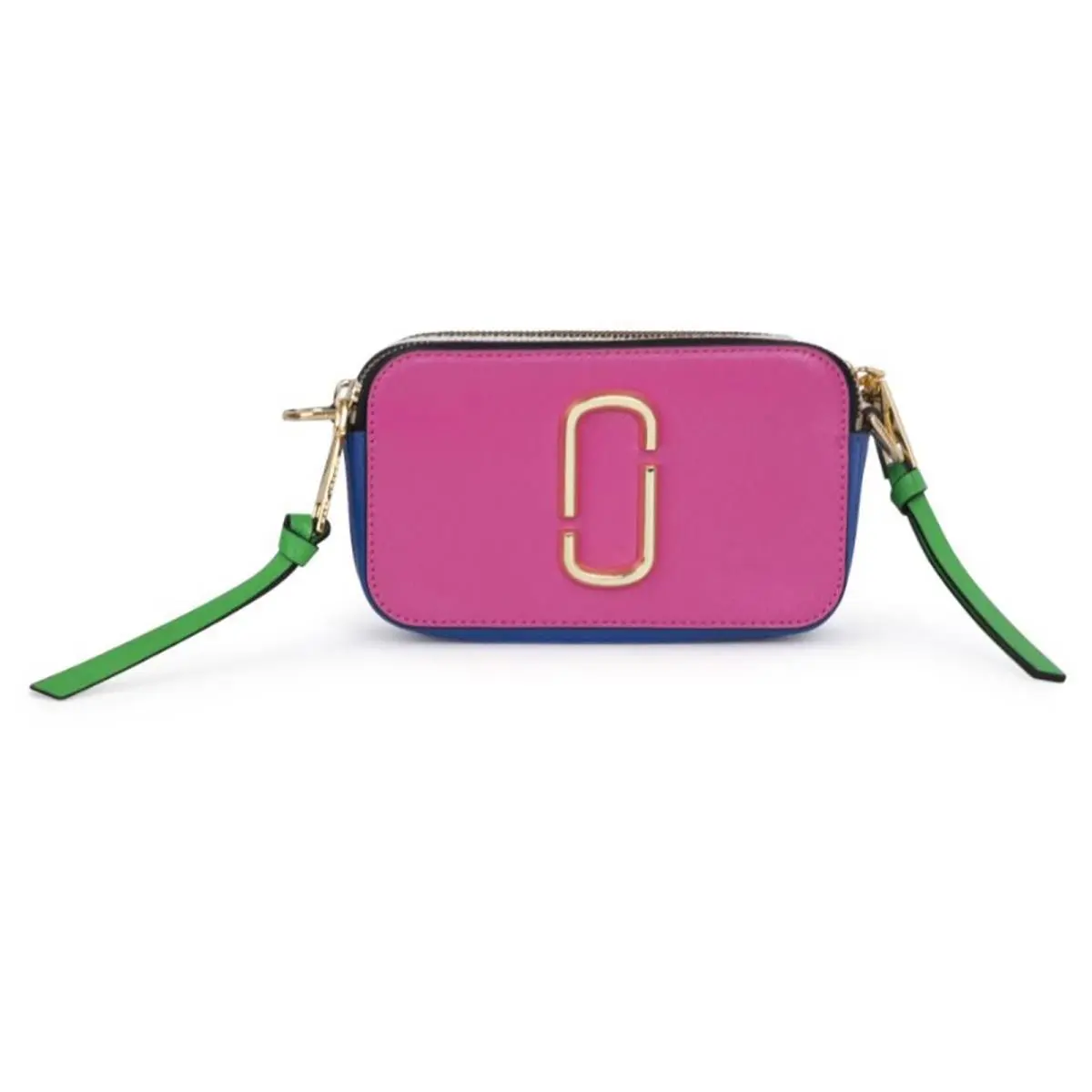 Marc Jacobs Women`s Snapshot Camera Bag One Size Vivid Pink Multi M0012007 - Exterior: New Vivid Pink Multi