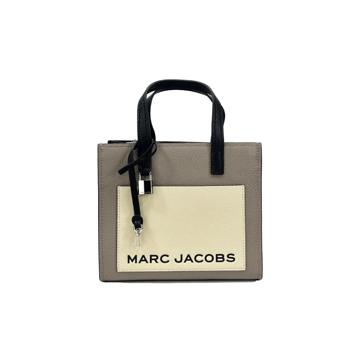 Marc Jacobs Marc Jacobs Grind Mini Leather Tote Crossbody Bag