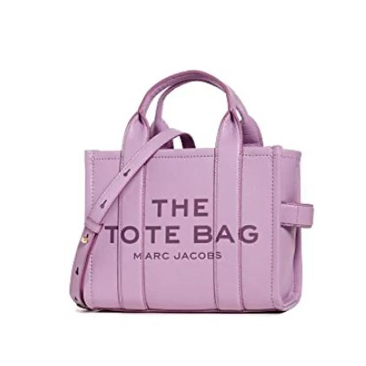 Marc Jacobs The Leather Small Tote Bag Regal Orchid H009L01SP21-519