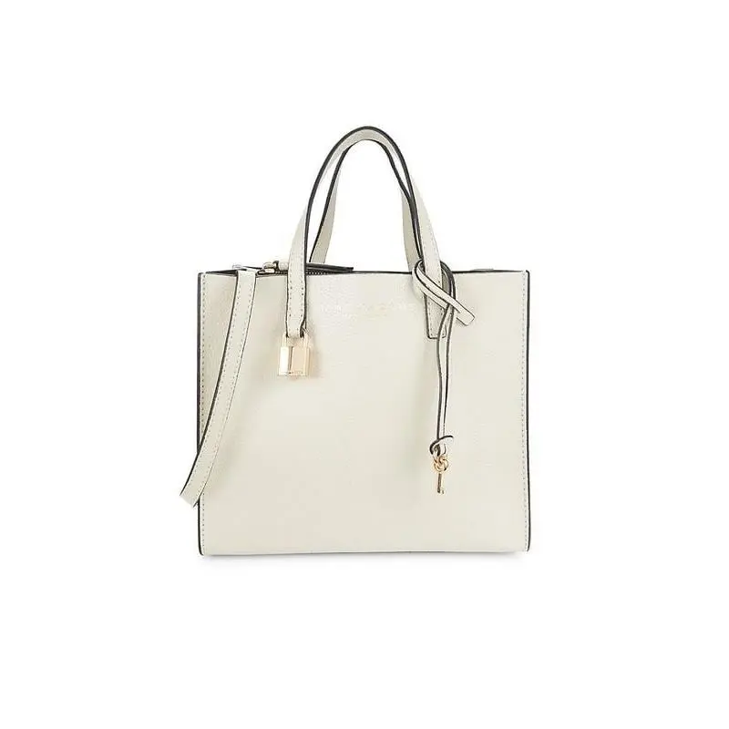 Marc Jacobs Women`s Mini Pebbled Tote - Marshmallow