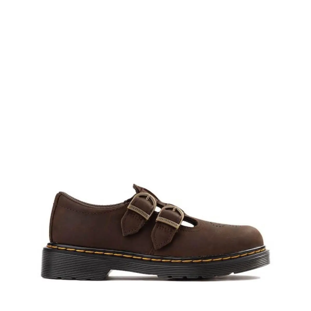Dr. Martens 8065 Loafers Kids US 11 Dark Brown Leather Comfort Shoes Hawk2953