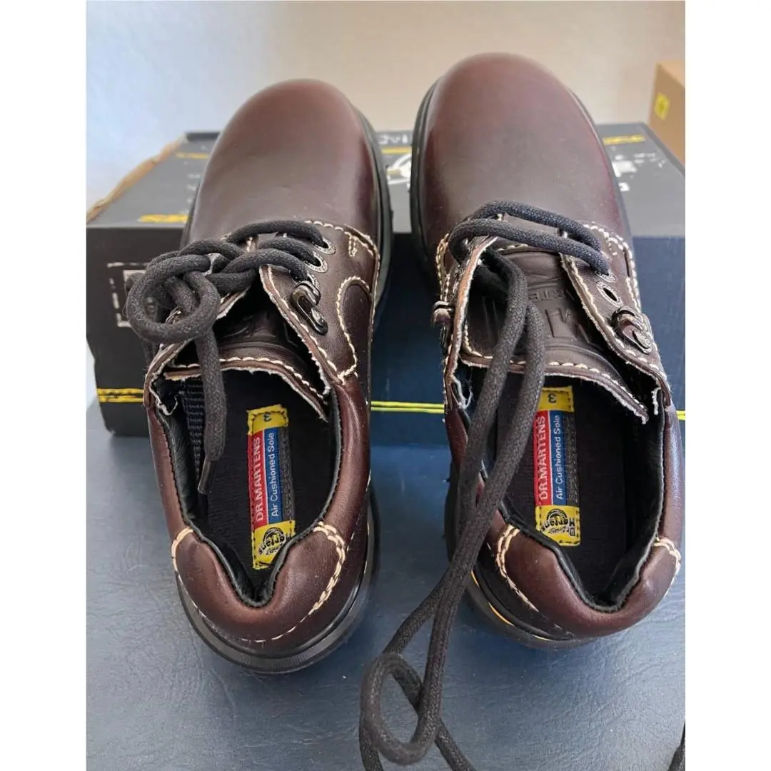 Dr. Martens Youth Kids UK3 EU36 US Mens 4 Wmns 5 Leather Boots Shoes Vintage