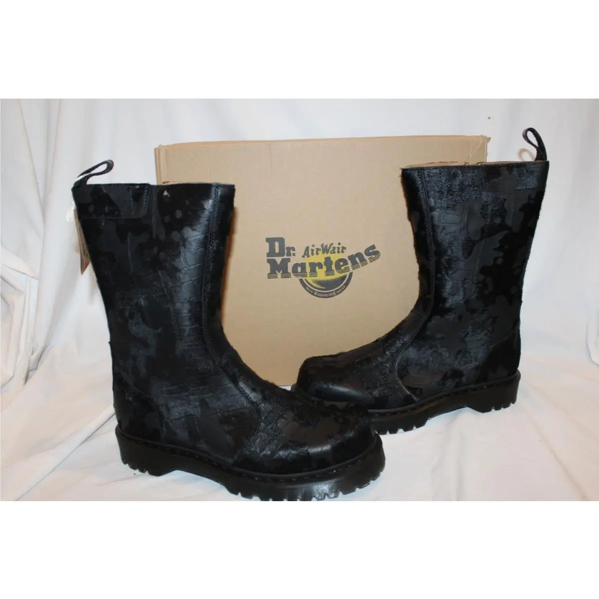 Dr. Martens shoes - Flowers - Flowers - Black 0