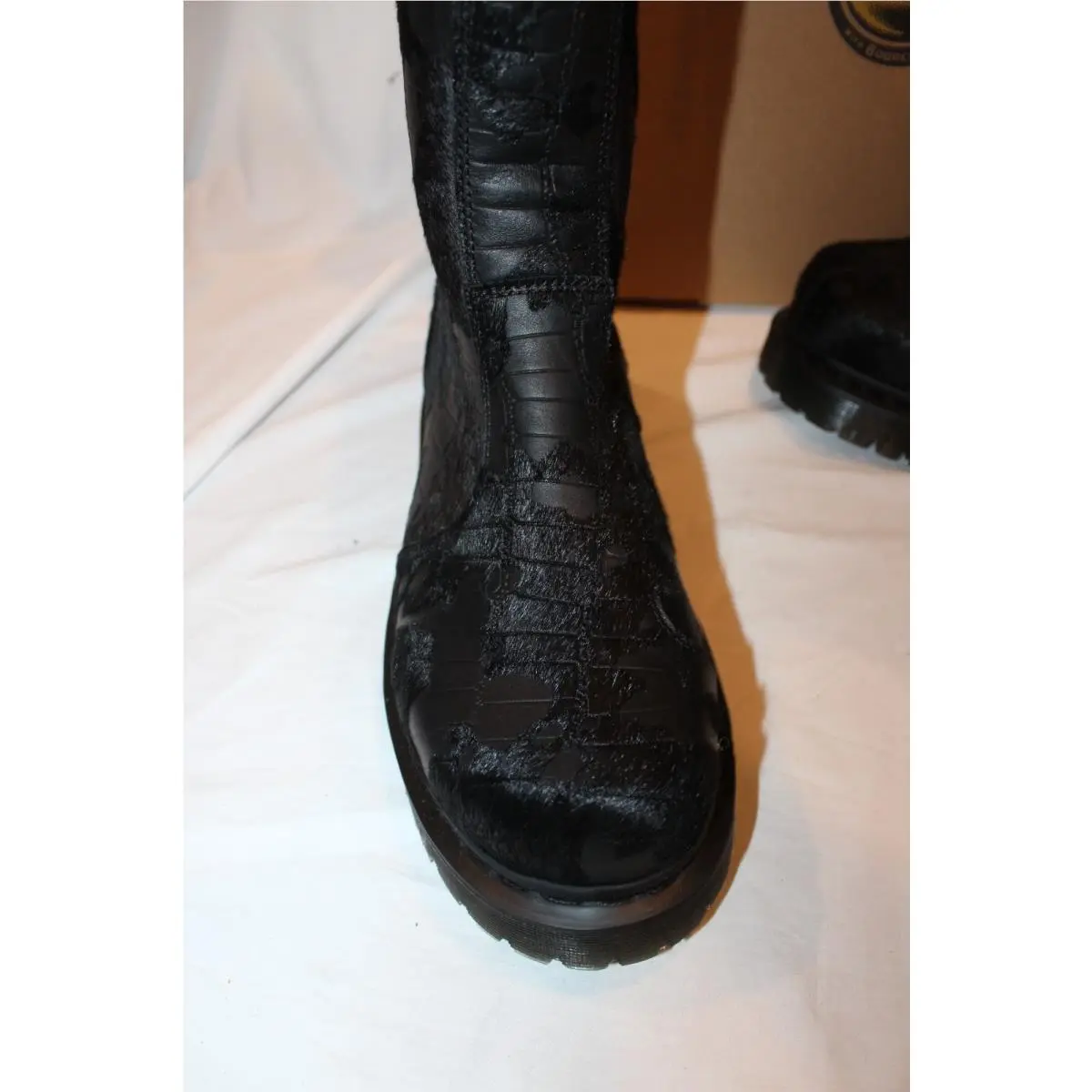 Dr. Martens shoes - Flowers - Flowers - Black 3