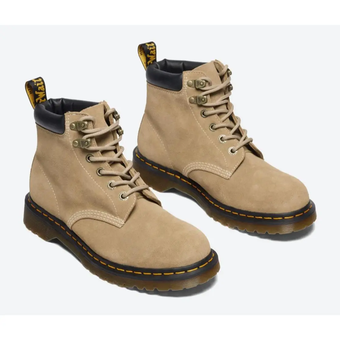 Dr. Martens 939 Lace-up Bronx Suede Boots Men`s US Size 9 EU 42 Savannah Tan