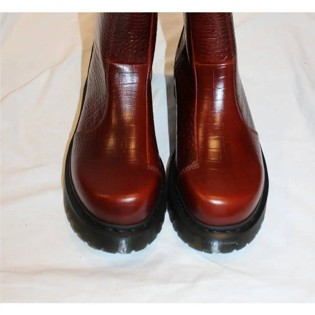 Dr. Martens shoes - Flowers - Flowers - Brown 9
