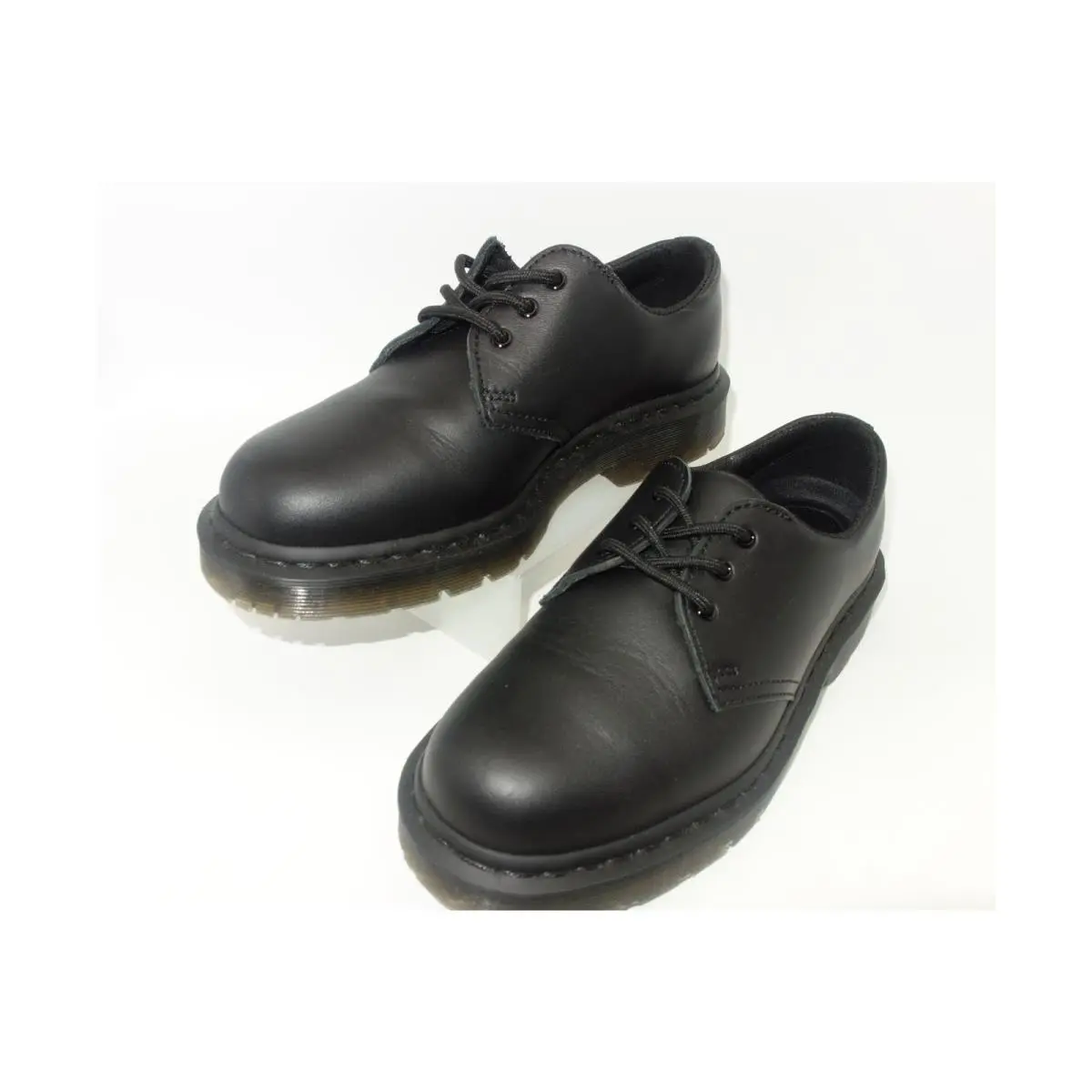 Dr. Martens Doc 1461 SR Men’s 7 Women`s 8 Black Leather Work Shoes Oxfords