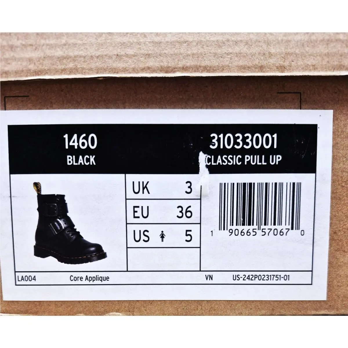 Dr. Martens shoes - 31033001 - 31033001 - Black (UPC: 190665570670) 1