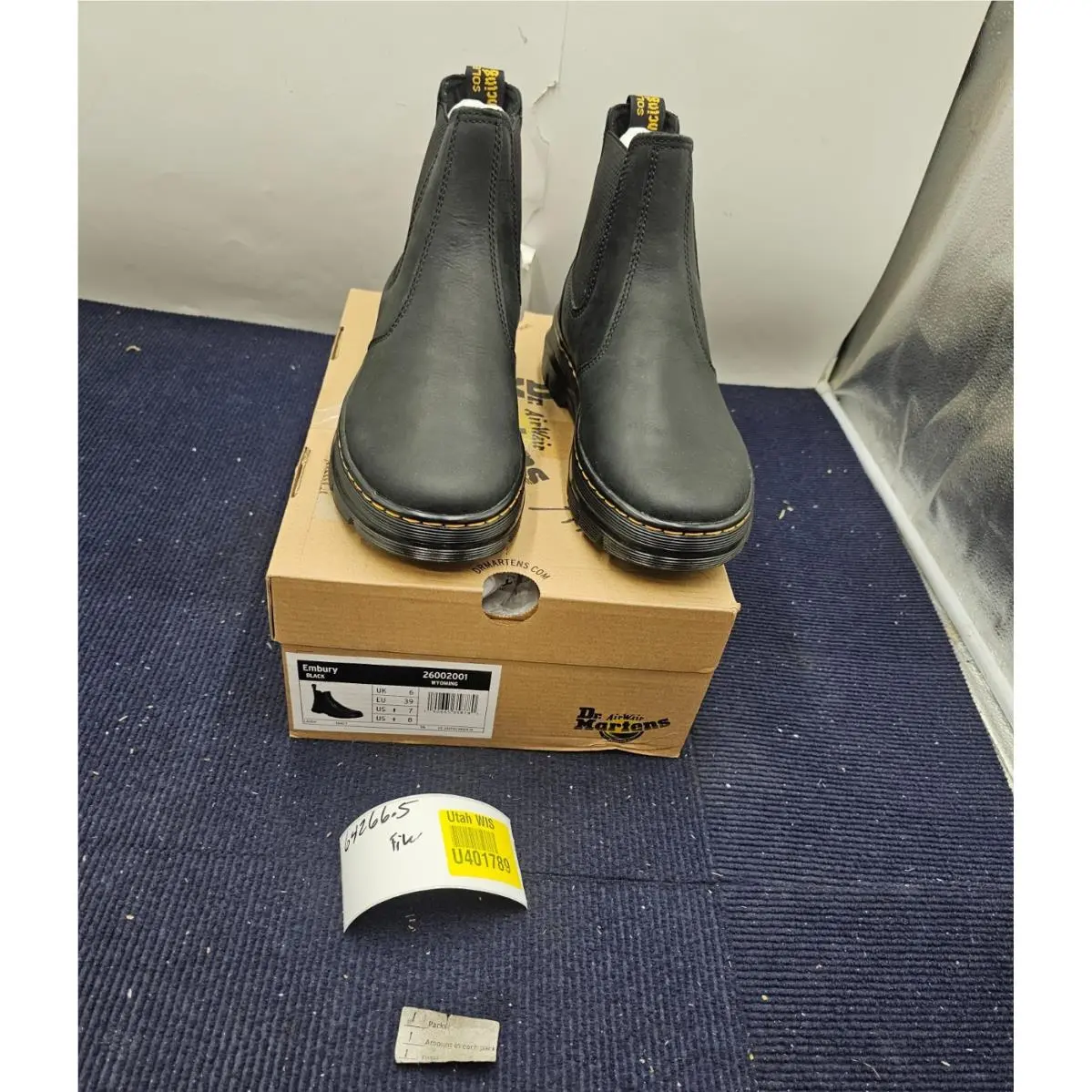 Dr. Martens shoes - Embury - Embury - 26002001 - Black (UPC: 190665358780) 5