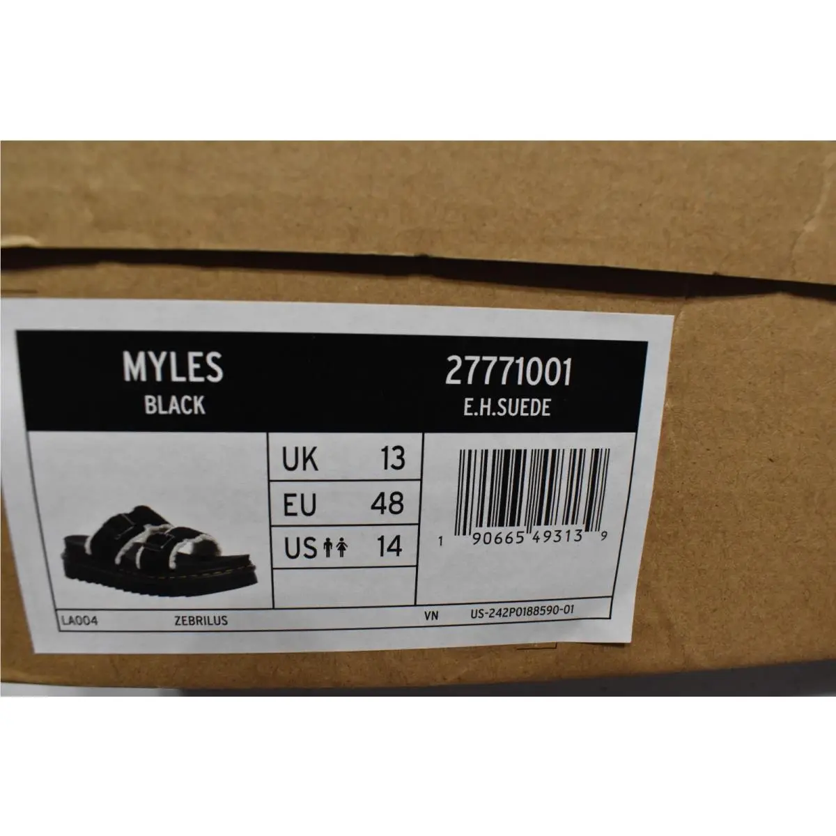 Dr. Martens shoes - Dr Martens Myles - Myles - Black (UPC: 190665493139) 9