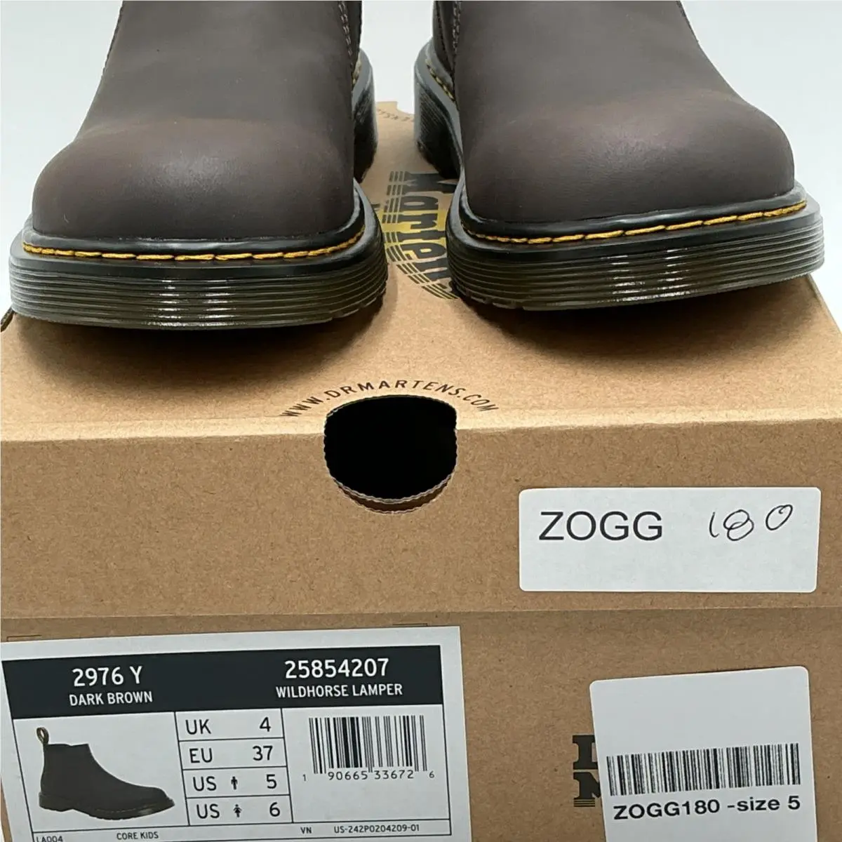 Dr. Martens shoes - Dr. Martens 2976 R25854207 - Martens - R25854207 - Brown (UPC: 190665336726) 1