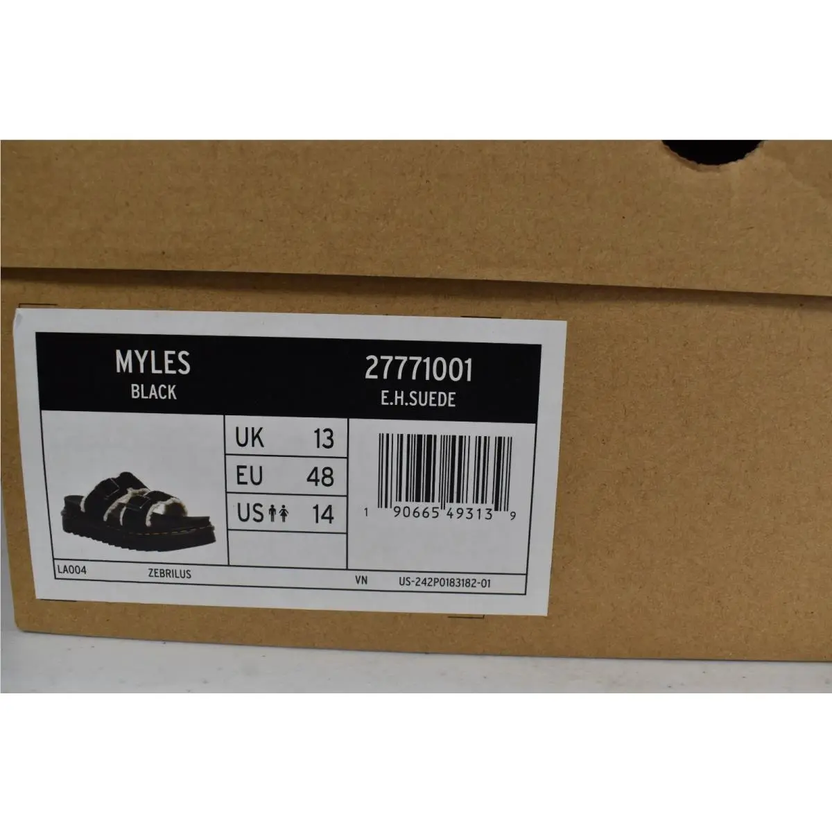 Dr. Martens shoes - Dr Martens Myles - Myles - 27771001 - Black (UPC: 190665493139) 9