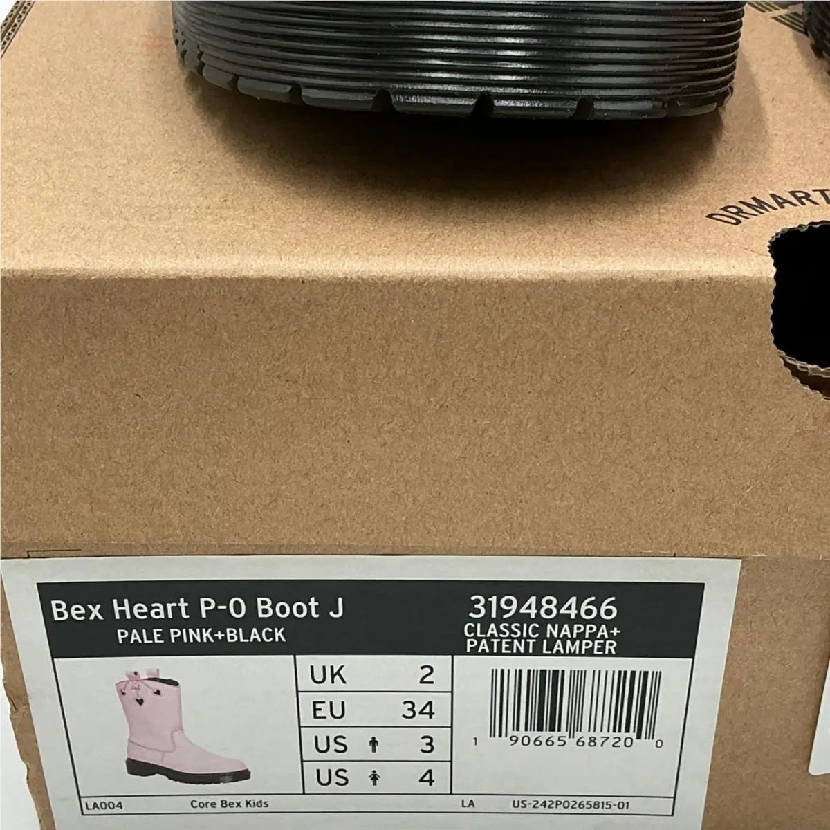 Dr. Martens shoes - Dr. Martens Bex Heart P-O 31948148 - 31948148 - Pink (UPC: 190665687200) 0