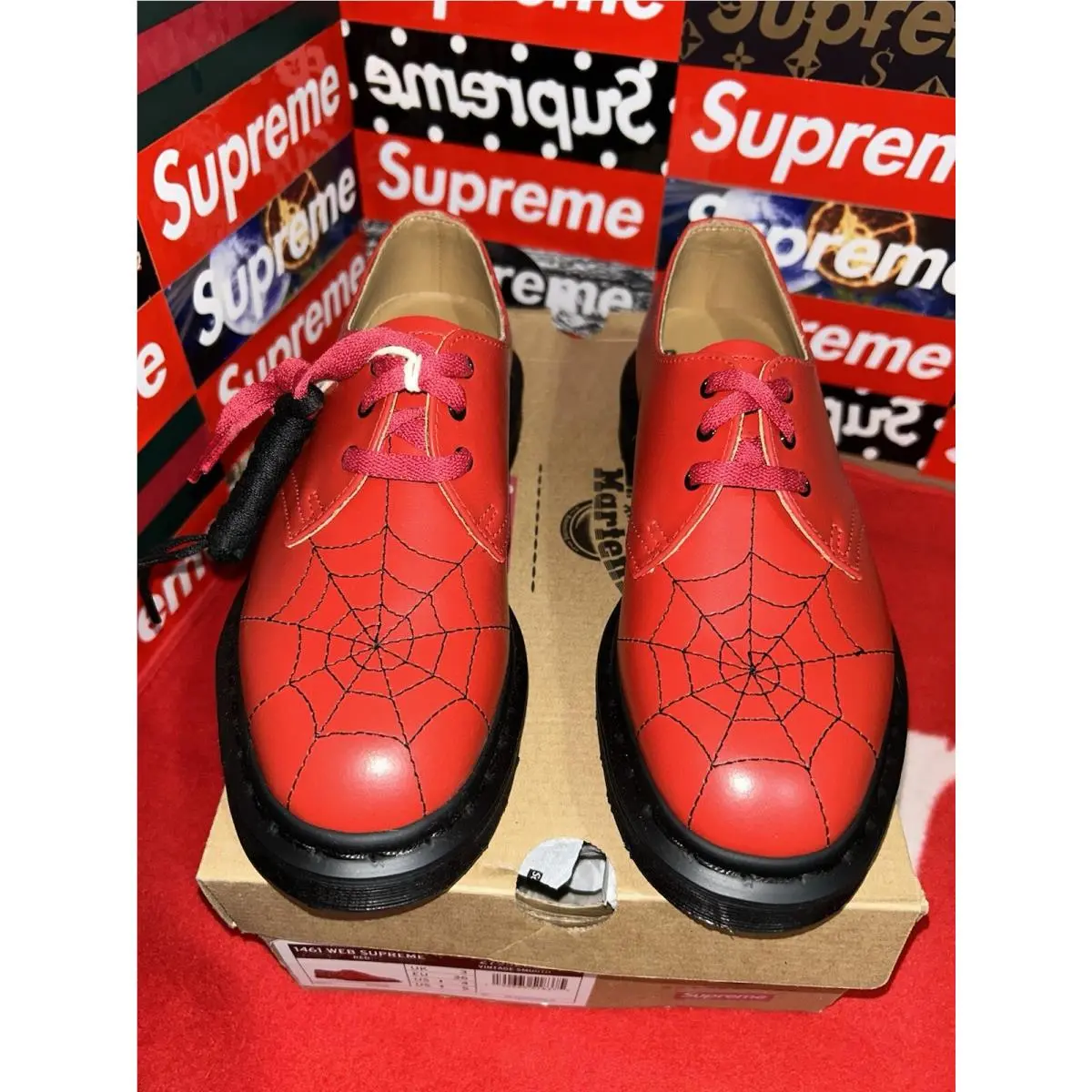 Dr. Martens shoes - Supreme - Supreme - Red 0