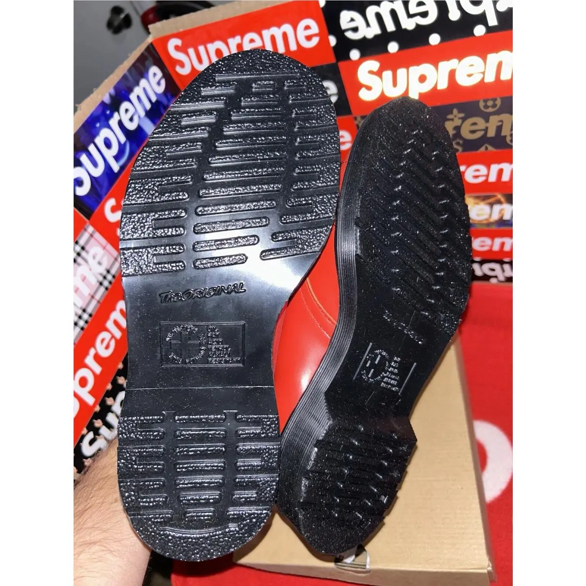Dr. Martens shoes - Supreme - Supreme - Red 2