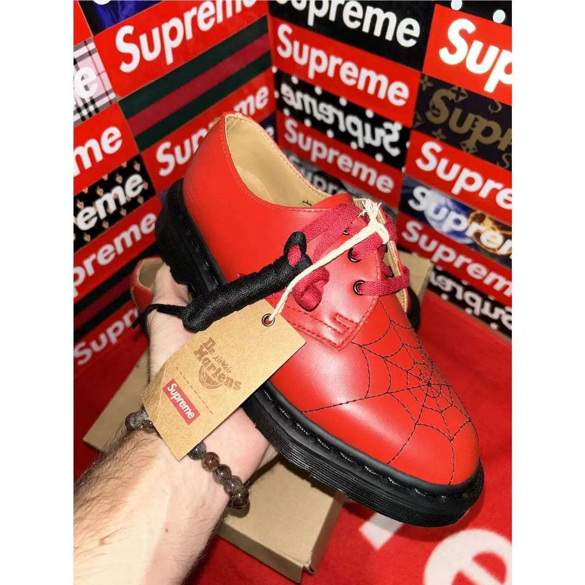 Dr. Martens shoes - Supreme - Supreme - Red 4