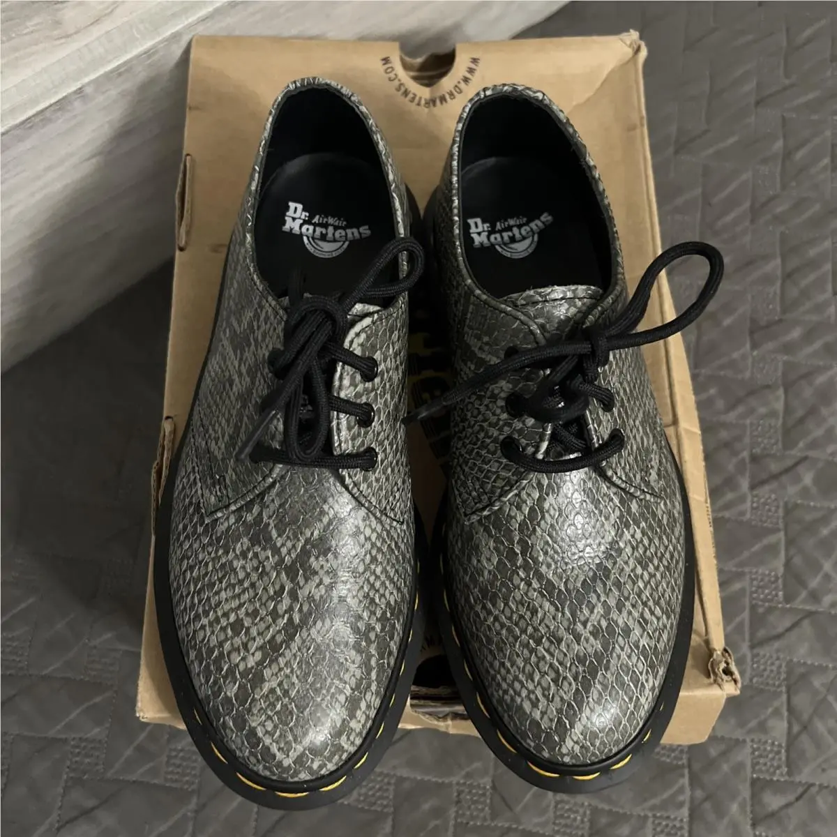Dr. Martens shoes - Doc Martens Dr Marten - Doc Martens Marten - Gray 0