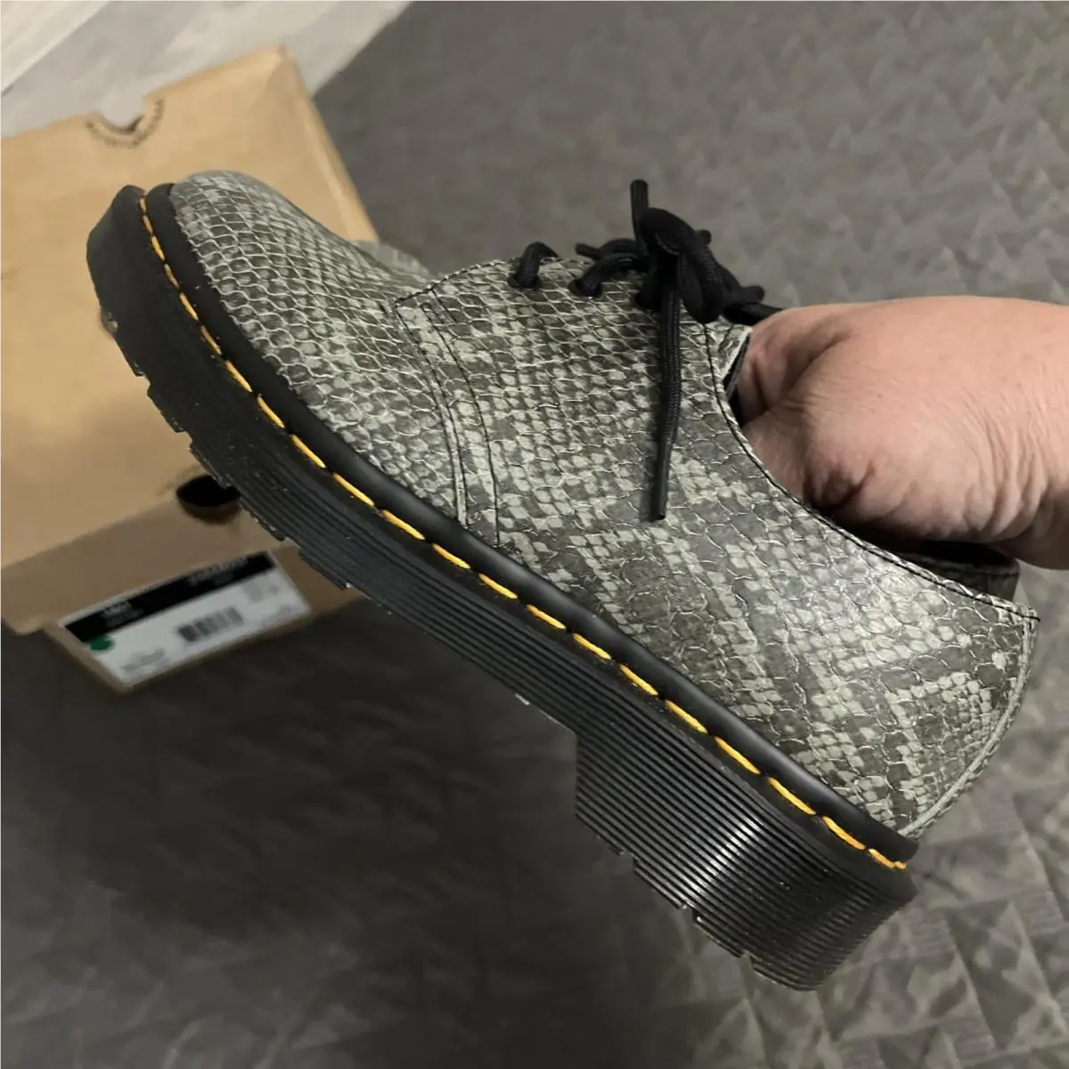 Dr. Martens shoes - Doc Martens Dr Marten - Doc Martens Marten - Gray 3