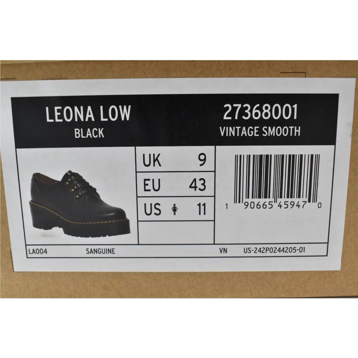 Dr. Martens shoes - Black (UPC: 190665459470) 11