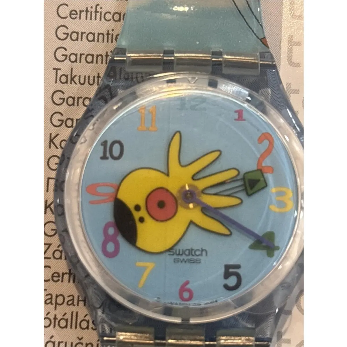 IN The Air Whimsy Hot Air Balloon Critters  Nib-rare by Swatch