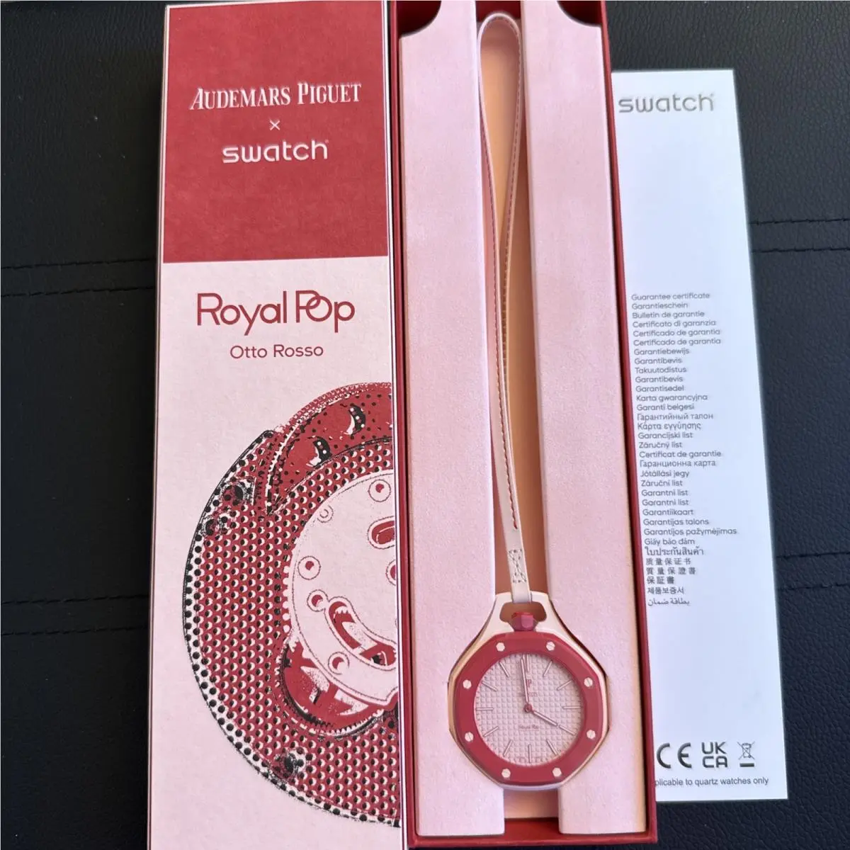 Swatch x AP Audemars Piguet Royal Pop Otto Rosso