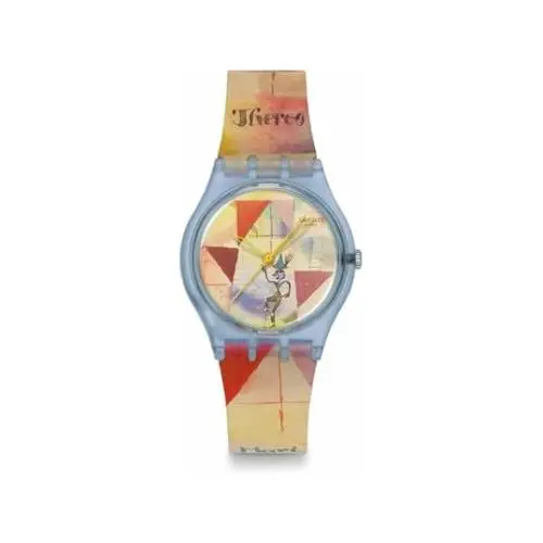 Swatch x Guggenheim Paul Klee Bavarian Don Giovanni Bio Watch SO28Z703