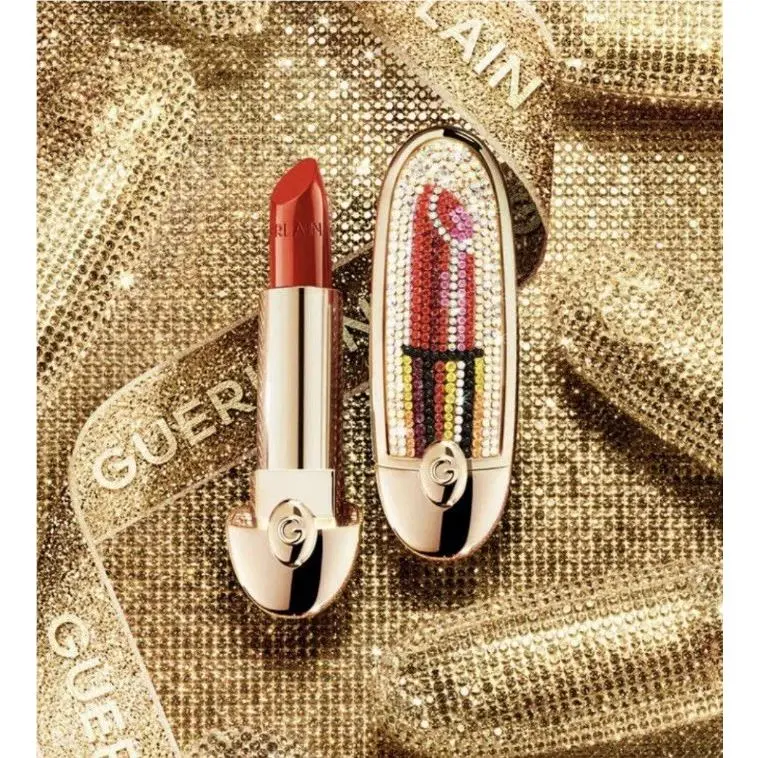Guerlain Rouge G Lipstick Double Mirror Jewel Case Only 2024 Rare