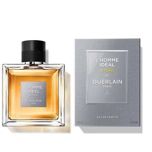 L`homme Ideal L`intense de Guerlain Paris 3.3 Oz. 100ml Eau de Parfum Spray Men