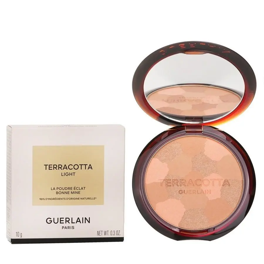Guerlain #03 Medium Warm Terracotta Light The Sun-kissed Healthy Glow Powder 03 Medium Warm