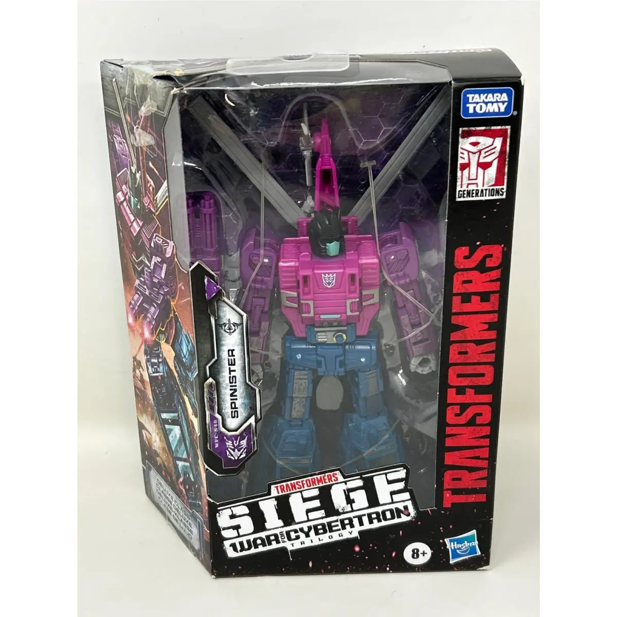 Transformers Toys Generations War For Cybertron Deluxe Wfc-S48 Spinister Figure