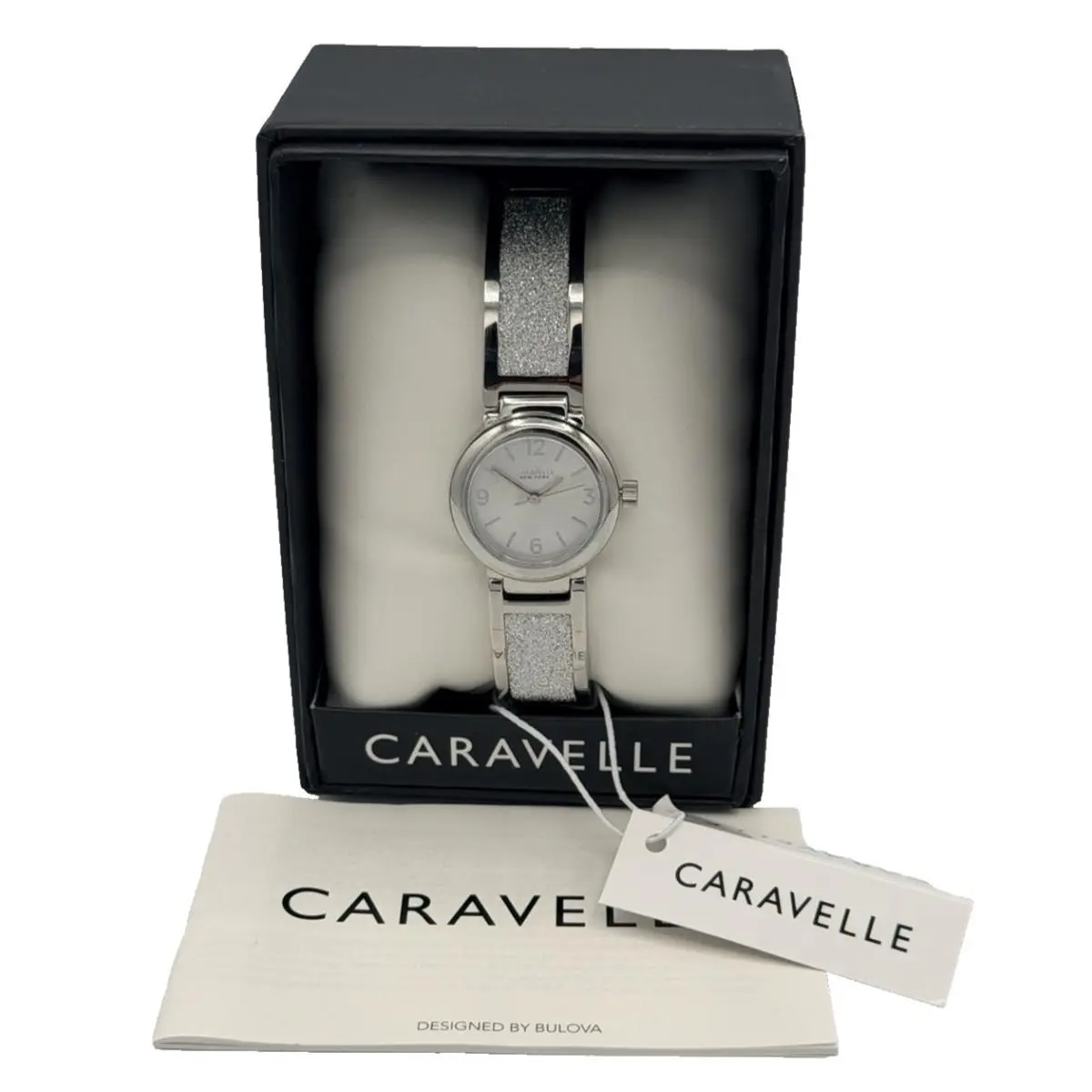 Caravelle Women`s Quartz Silver Stainless Steel Watch 43L181 by Bulova
