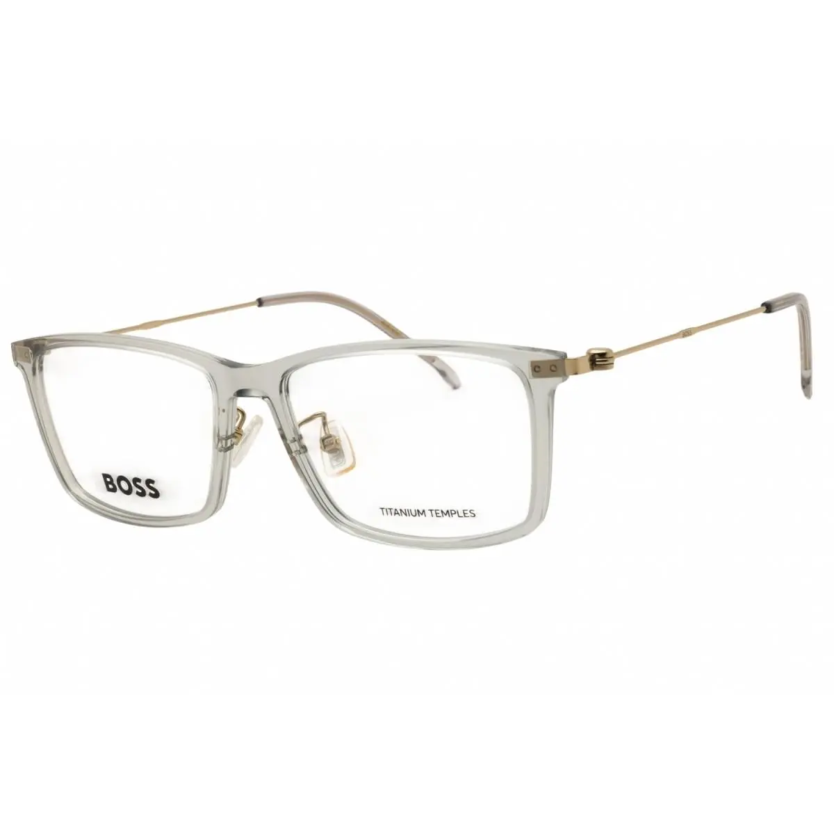 Boss 1621/F 0FT3 00 Grey Gold 55mm Eyeglasses by Hugo Boss