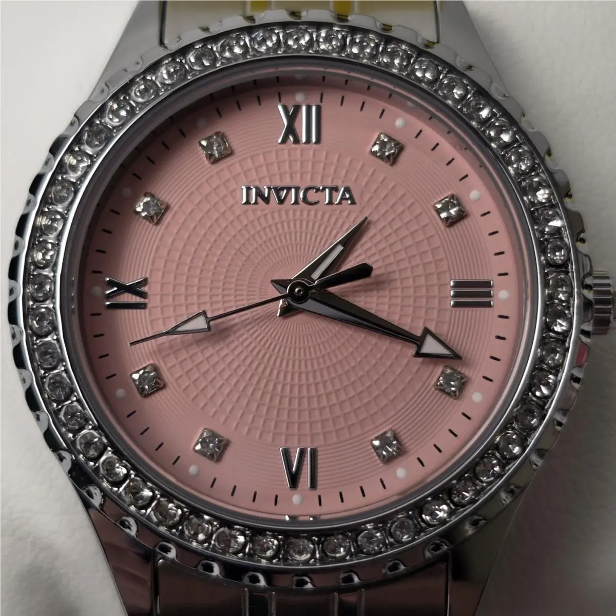 Invicta Women`s Wildflower Collection 33mm Steel Pink Dial 69223 0482