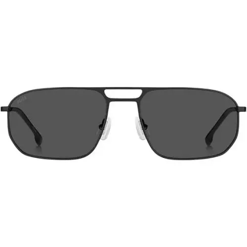Hugo Boss Mens Sunglasses 1446/S 0003 2K Black W/ Case Cleaning Cloth