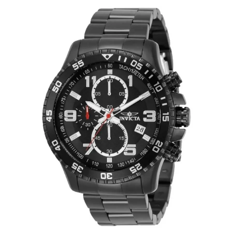Invicta Specialty Mach Gala Chronograph Quartz Black Dial Men`s Watch 69809