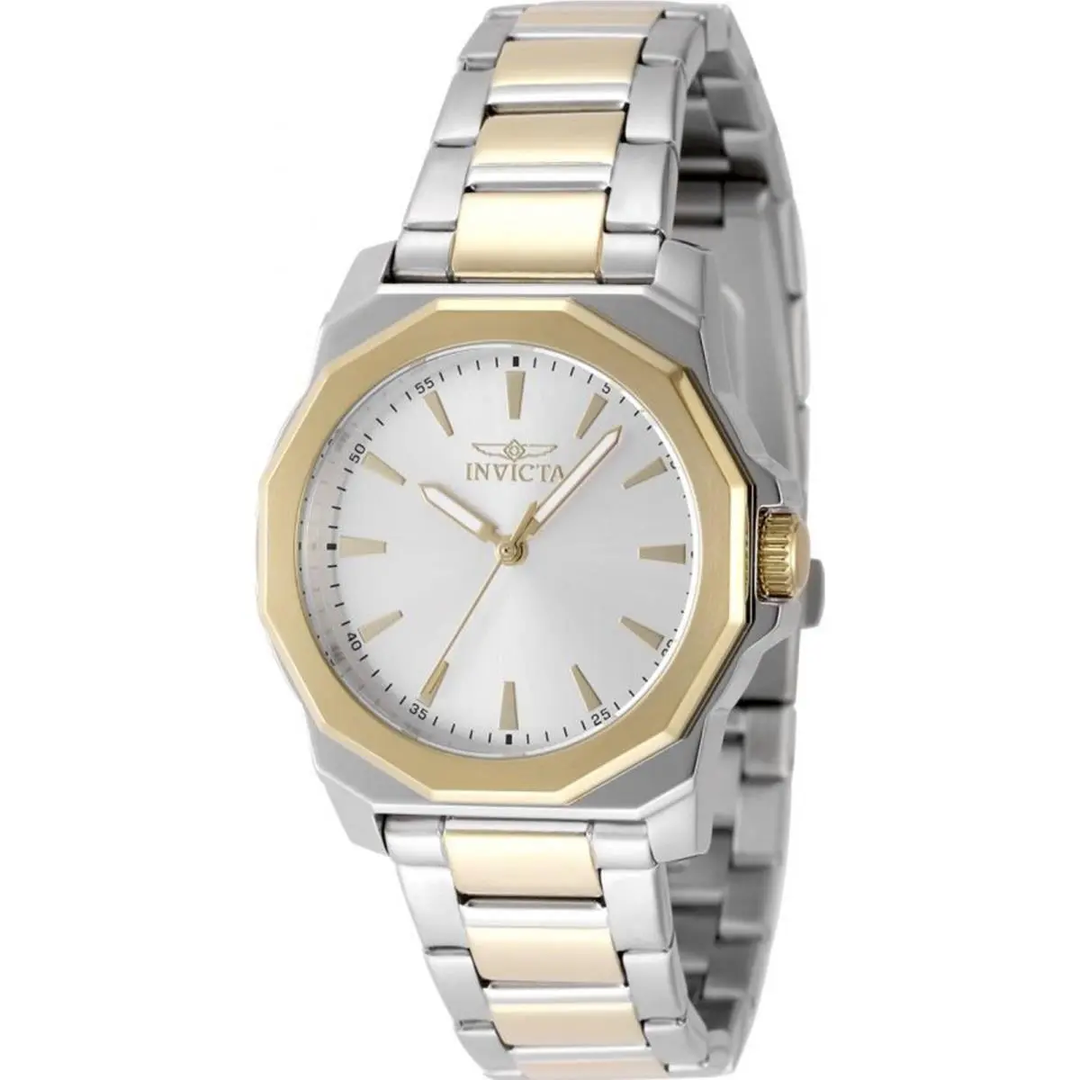 Invicta Women`s 49088 Speedway Quartz 3 Hand Silver Dial Watch