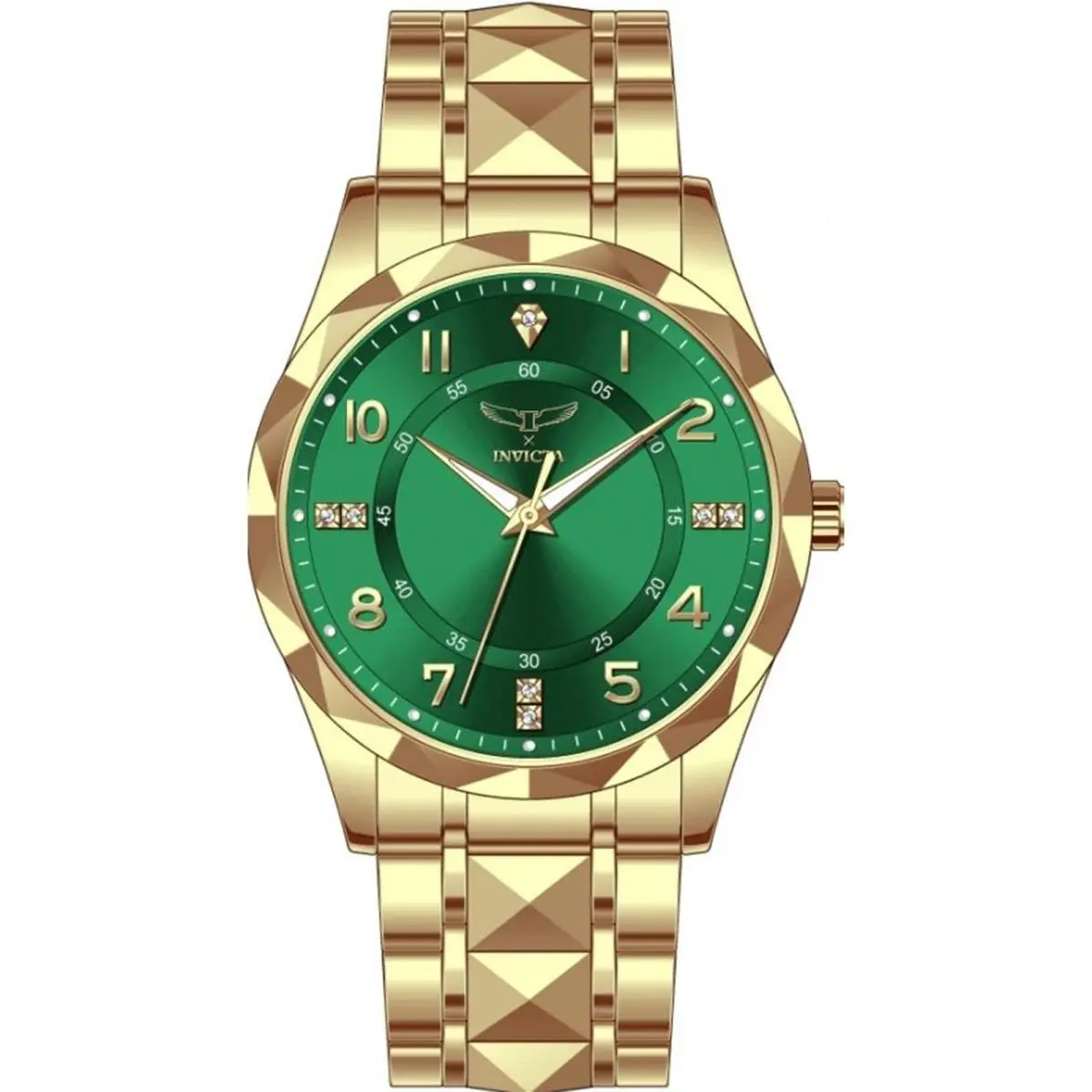 Invicta Men`s 69021 Specialty Quartz PC21S Copper Dial Watch