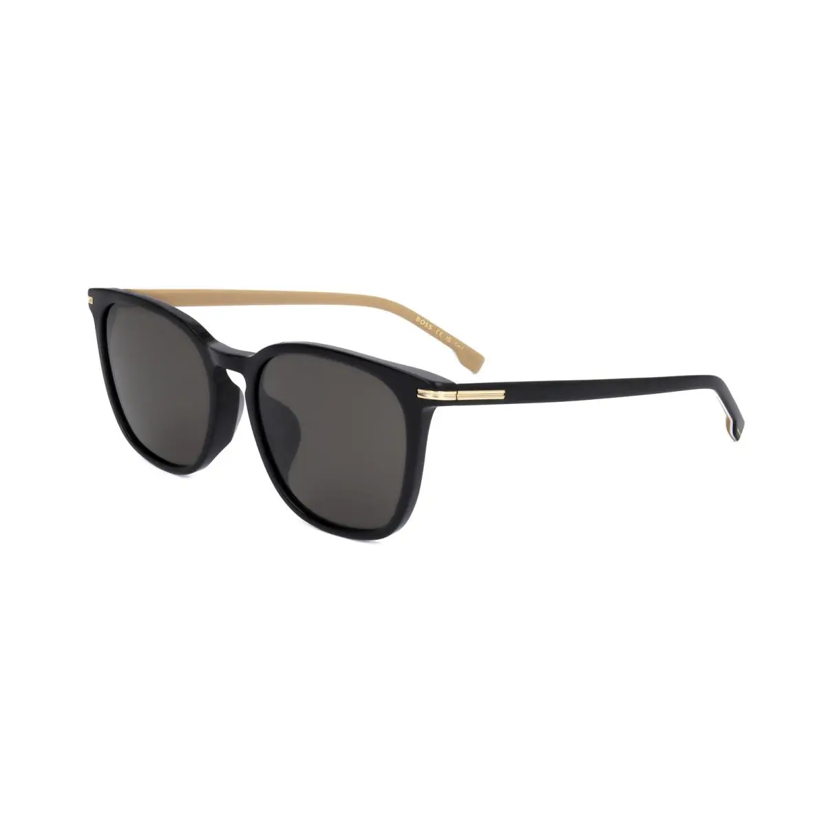 Hugo Boss Men`s 56 mm Black Sunglasses BOSS1668-F-SK-807-56