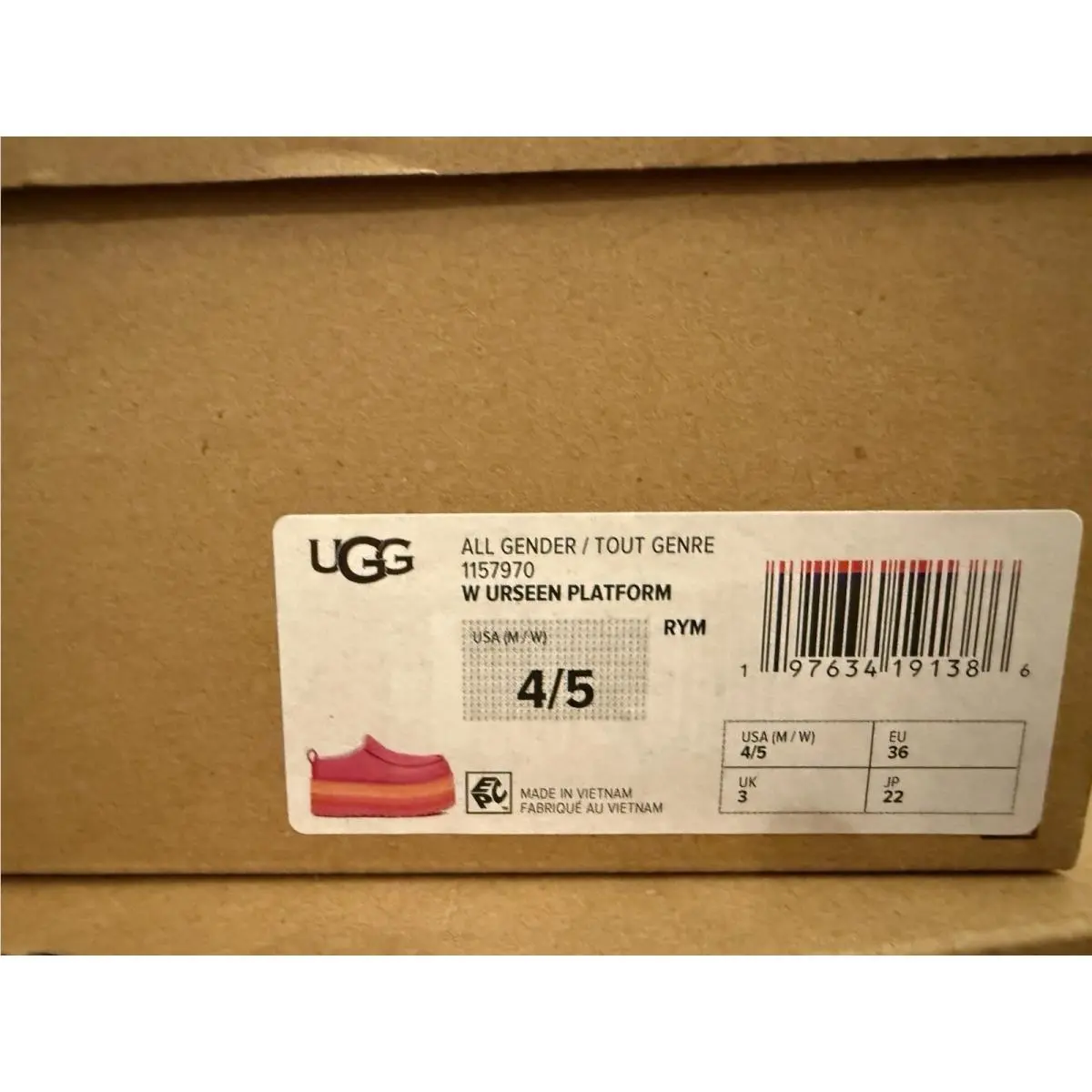 UGG shoes - UGG Urseen - Urseen - Pink 1
