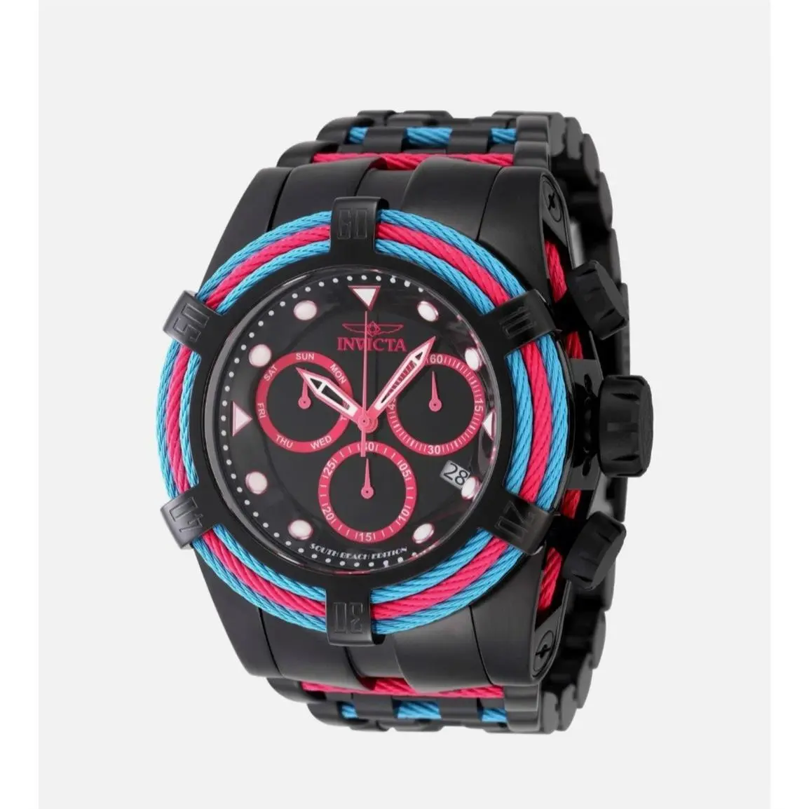 Invicta 48605 Bolt Black Dial 53 mm Men`s Watch